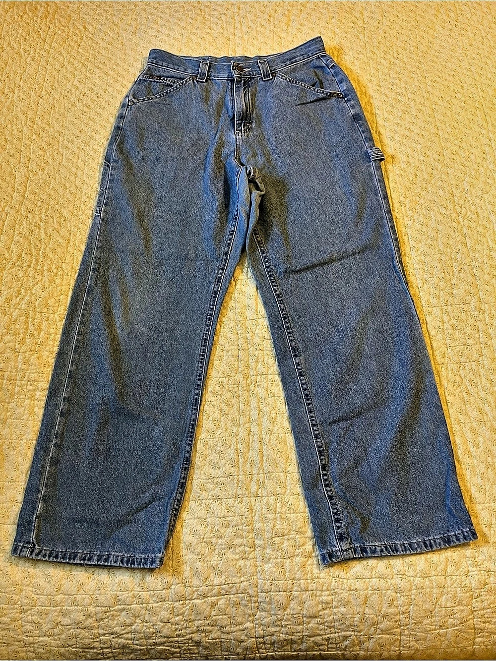 Authentic Clothing Relaxed Leg Jeans Blue Waist 10